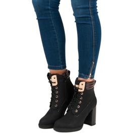 Bello Star Botas de trabalho pretas preto 1