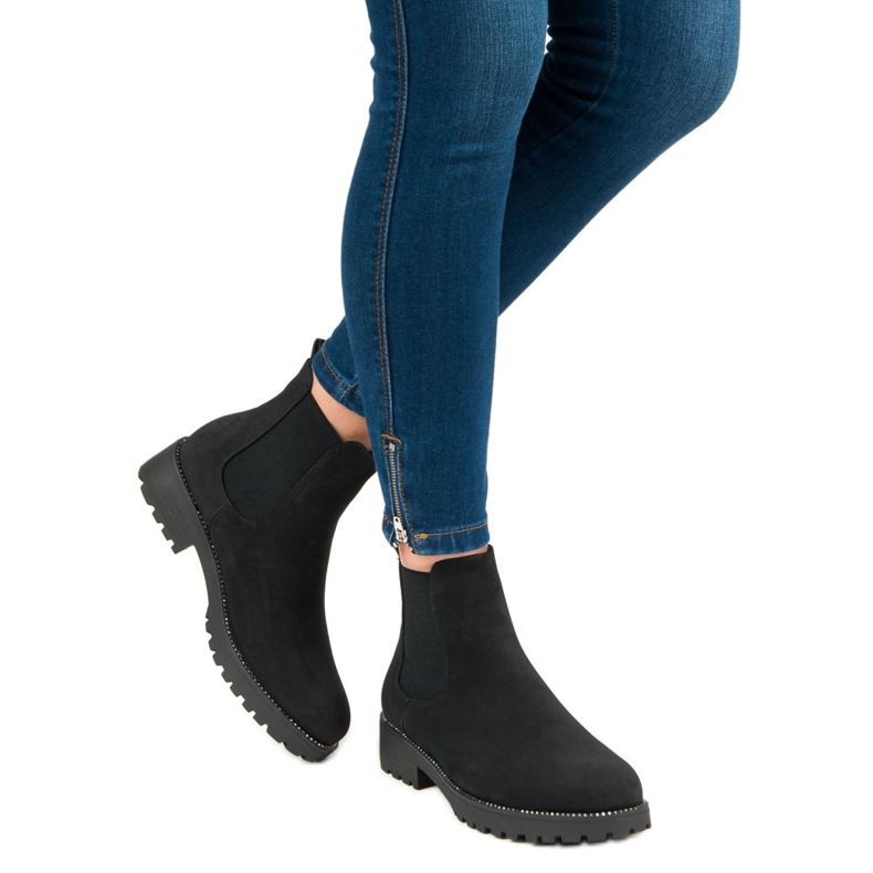 Seastar Botas Chelsea casuais preto 2