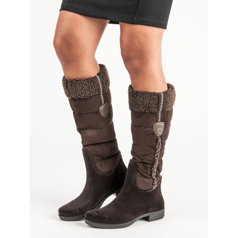 Botas marrons femininas marrom 1