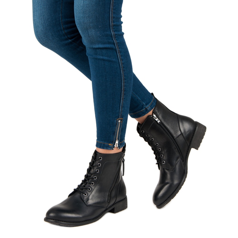 Trabalhadores confortáveis ​​de vinceza preto 2