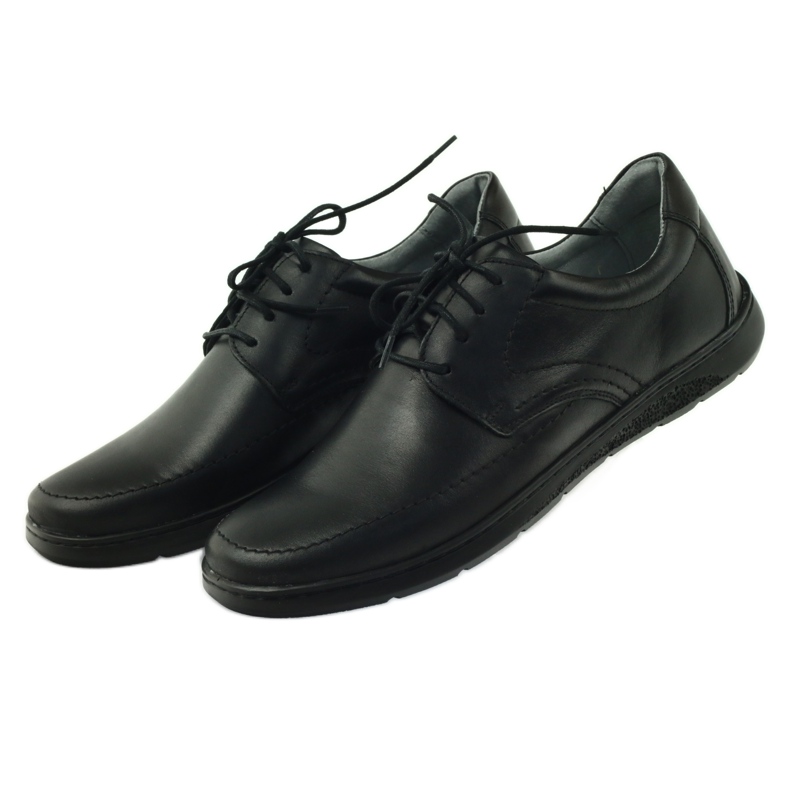 Sapatos masculinos Riko pretos 849 pretos 4