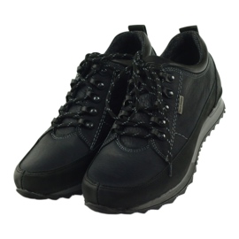 Sapatos de trekking baixos masculinos Riko 855 pretos 3