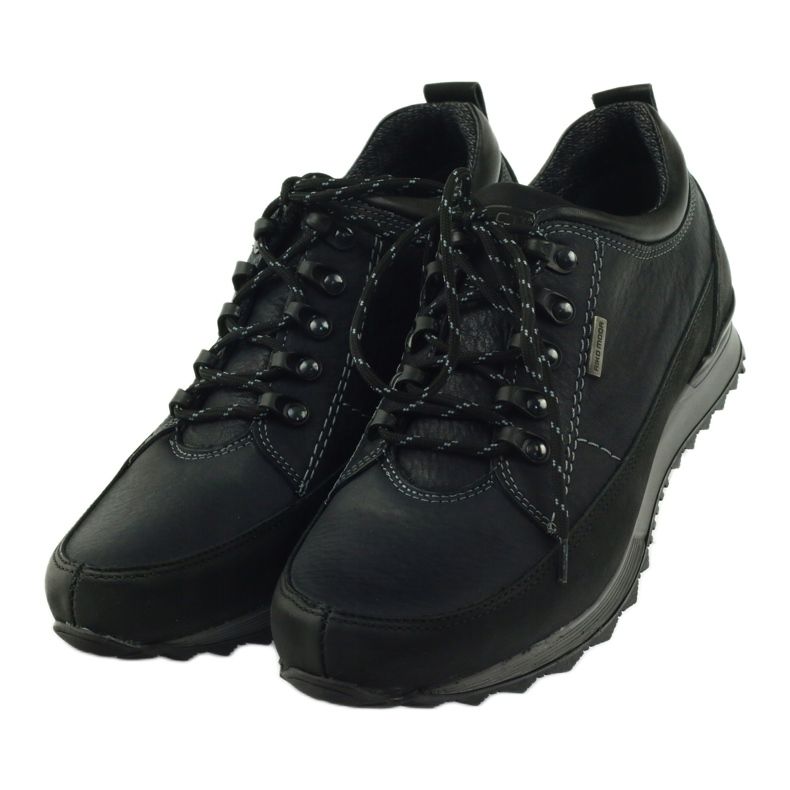 Sapatos de trekking baixos masculinos Riko 855 pretos 3