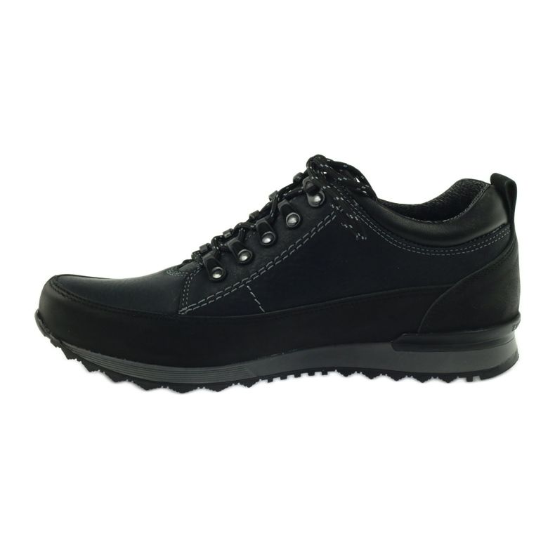Sapatos de trekking baixos masculinos Riko 855 pretos 2