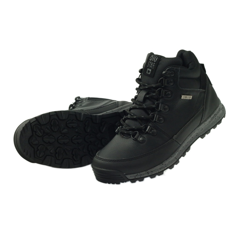 Black sports trekking Big Star 274636 preto 4