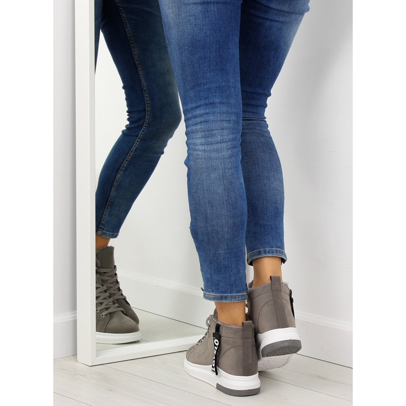 Tênis com isolamento cinza 2018-67 cinza 2 Tênis com isolamento cinza 2018-67 cinza 2