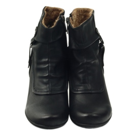 Aloeloe Botas isoladas pretas muito confortáveis preto 3