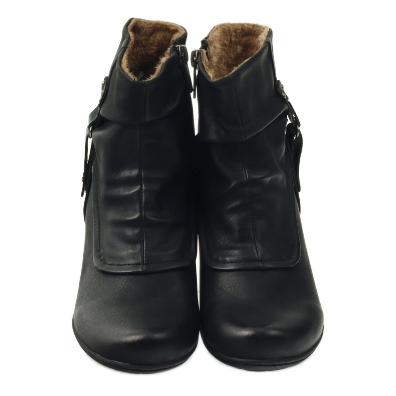 Aloeloe Botas isoladas pretas muito confortáveis preto 3