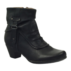 Aloeloe Botas isoladas pretas muito confortáveis preto 1
