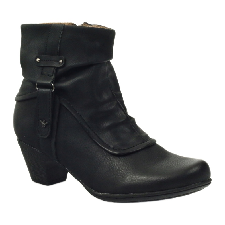 Aloeloe Botas isoladas pretas muito confortáveis preto 1