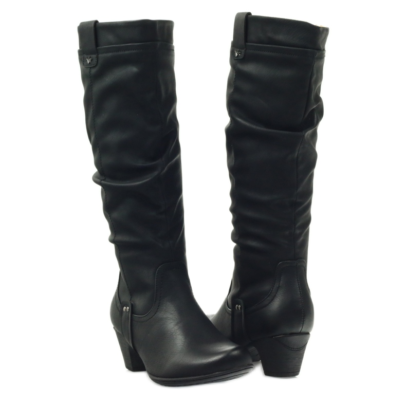 Botas pretas, Aloeloe super confortável preto 4