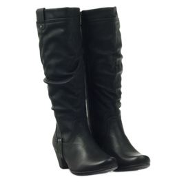 Botas pretas, Aloeloe super confortável preto 3