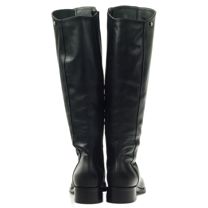 Botas compridas pretas Edeo 2206 preto 4