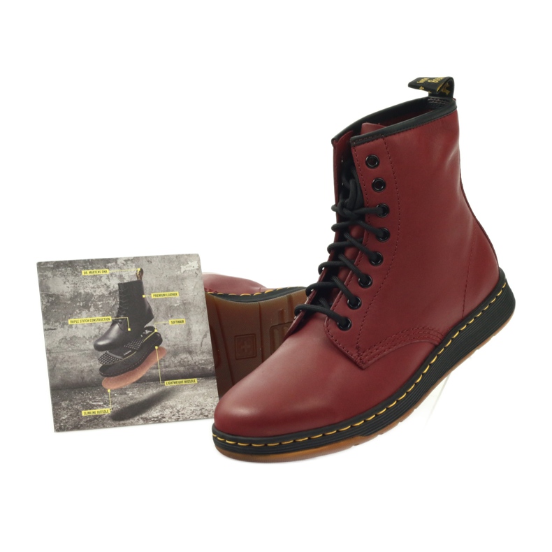 Dr. Martens Newton Cherry Red multicolorido 5