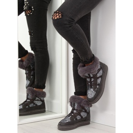 Botas de neve para lua cinza AX05 2