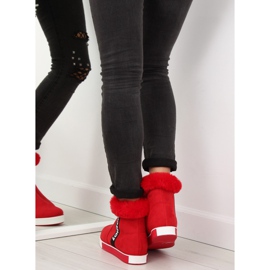 Tênis de cano alto vermelho NB252P Vermelho 1