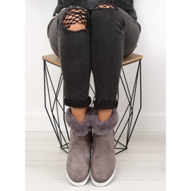 Tênis cinza de cano alto NB252P 1