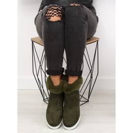 Tênis para tornozelo isolado verde NB252P Verde Exército 1