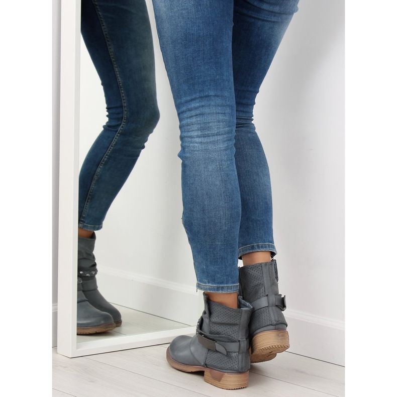 Botas azuis femininas azuis 815-PA Azul 2 Botas azuis femininas azuis 815-PA Azul 2