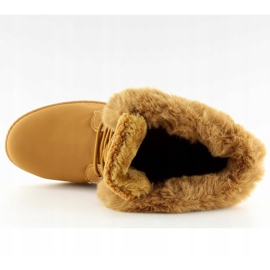 Botas de madeira camelo camelo BL137P marrom 1