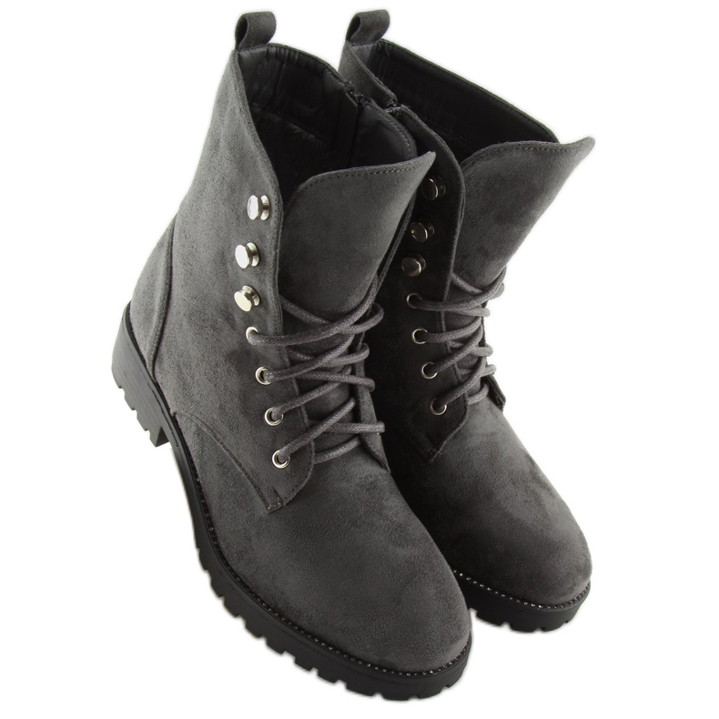 Trabalhadores de camurça cinza NC698 Gray 1