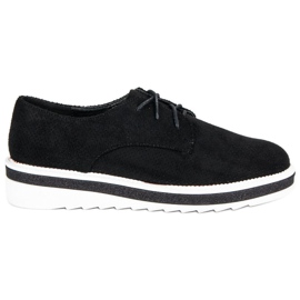 Cm Paris Sapatos de camurça com atacadores preto 1 Cm Paris Sapatos de camurça com atacadores preto 1