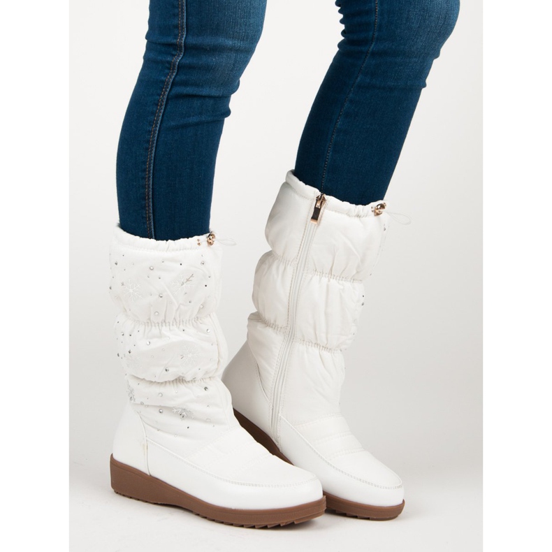 Seastar Botas de neve brancas branco 1 Seastar Botas de neve brancas branco 1