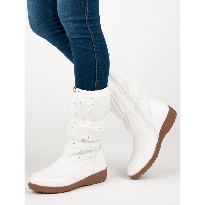 Seastar Botas de neve brancas branco 2