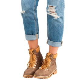 Botas de caminhada marrons femininas marrom 1