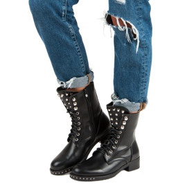 Seastar Botas de pedra para trabalhar preto 1