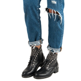 Seastar Botas de trabalho elegantes preto 1