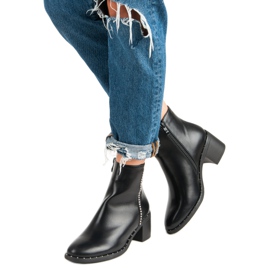 Seastar Botas clássicas de salto alto preto 2