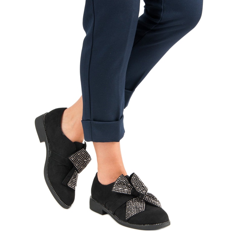 Seastar Sapatos Elegantes De Camurça preto 2