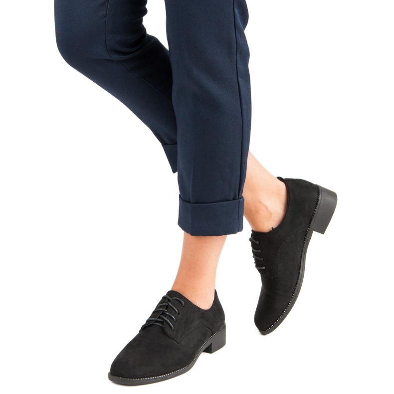 Seastar Sapatos pretos de amarrar 2