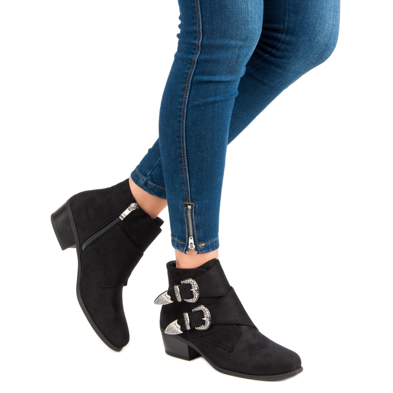 Seastar Botins pretos casuais 2