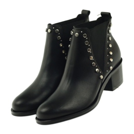 Botas de inverno pretas com tachas Badura 7874 preto 4