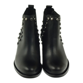 Botas de inverno pretas com tachas Badura 7874 preto 3