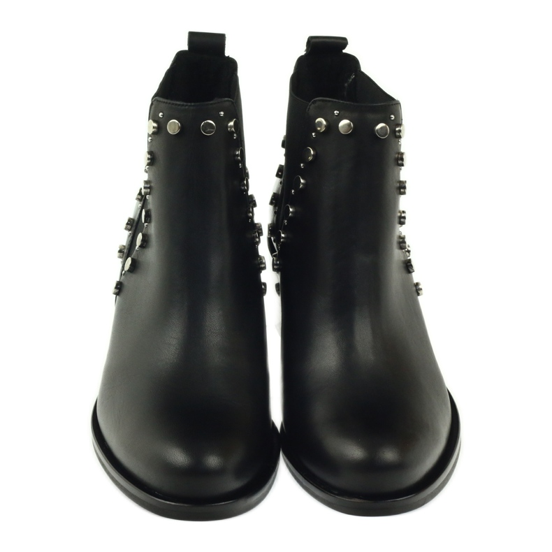 Botas de inverno pretas com tachas Badura 7874 preto 3