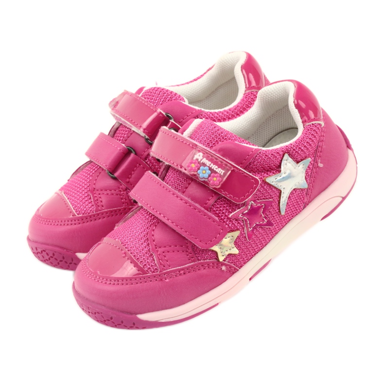 American Club Sapatos esportivos American ADI para crianças 6759 rosa 3