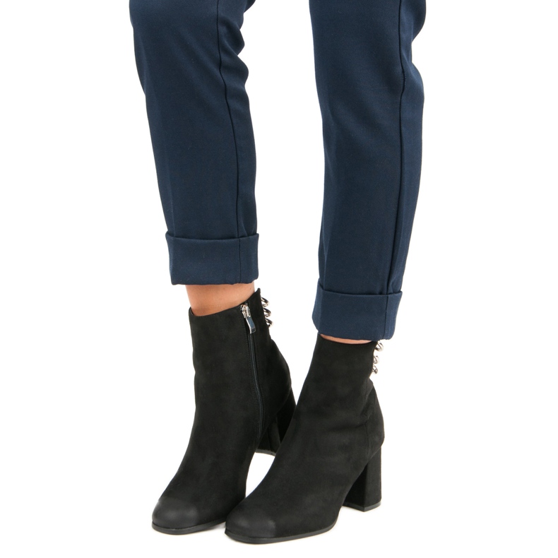 Botas estilosas no post VINCEZA preto 1