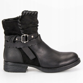 SDS Botas pretas trabalhadoras preto 2