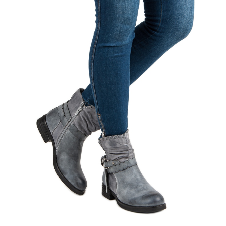 SDS Botas de trabalho cinza 1