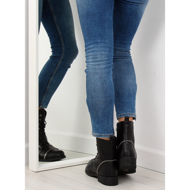 Botas de trabalho pretas JW5 pretas preto 1