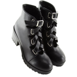Recorte botas de rocha pretas J-10 Black preto 2