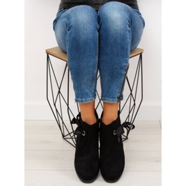 Botas pretas pretas XY-528 Jodhpur preto 1