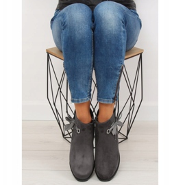 Botas cinza quentes Jodhpur XY-528 cinza 1