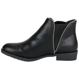 Sergio Todzi Botas Jodhpur deslizantes preto 1