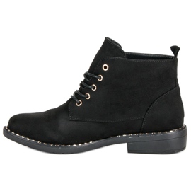 Sergio Todzi Botas femininas amarradas preto 1