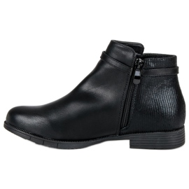 Nio Nio Botas femininas negras preto 1
