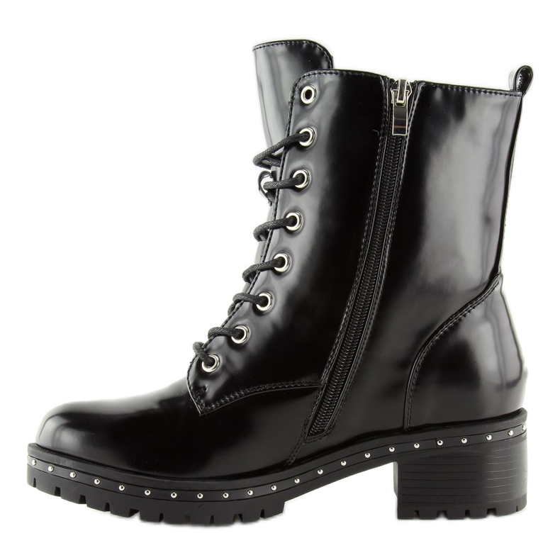 Botas pretas para mulheres A-40 pretas preto 2